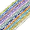 Handmade Foil Lampwork Beads Strands FOIL-K003-04-1