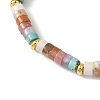 Natural Mixed Gemstone Beaded Stretch Bracelets for Women BJEW-JB12819-3