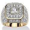 Alloy with Crystal Rhinestone Finger Rings for Men FS-WGD5024-06-1