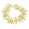 Natural Quartz Crystal Beads Strands G-F800-E12-2
