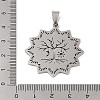 Non-Tarnish 201 Stainless Steel Pendants STAS-s126-05P-3