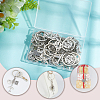 20Pcs Airplane Alloy Keychains KEYC-SC00030-6