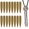 16Pcs Zinc Alloy Cord End FIND-FH0018-03AB-1