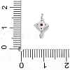 Brass Rhinestone Pendants RB-CBAA948-03P-3