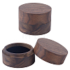 Round Wood Ring Storage Boxes AJEW-CL0005-46B-7