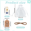 30Pcs Alloy Enamel Pendant Decorations HJEW-ME00136-2