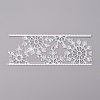 Snowflake Frame Carbon Steel Cutting Dies Stencils DIY-F050-16-1