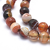 Natural Striped Agate/Banded Agate Beads G-J371-07-8mm-3