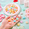 50Pcs Opaque Acrylic Beads OACR-TA0004-65-6