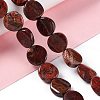 Natural Brecciated Jasper Beads Strands G-O120-12-2