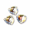 Rounded Triangle Shape Sew on Rhinestone RGLA-C001-11A-2