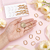 12 Pairs 202 Stainless Steel Huggie Oval Hoop Earrings EJEW-UN0003-37-3