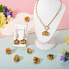 10Pcs Preserved Rose Pendants KY-TA0001-59D-7
