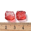 Baking Paint Transparent Glass Beads X1-GLAA-C035-01D-3