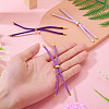 3Pcs 3 Styles Polyester Cord Bracelet Making MAK-TA0001-41-6