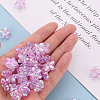 Transparent Acrylic Beads TACR-S154-45C-935-5