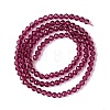 Transparent Glass Beads Strands X-GLAA-C019-01B-02-2