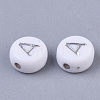 Plating Acrylic Beads PACR-R243-04A-2