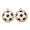 Alloy Enamel Pendants RB-CBAA987-09KCG-1