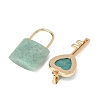 Natural Amazonite Beaded Pendants GG-CBA9389-04U-3