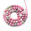 Natural Quartz Beads Strands G-N355-6mm-73-2