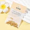 SHEGRACE Brass Pave Cubic Zirconia Oval Connector Charms XGRQ2O670-439C-G-6