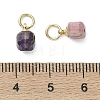 Natural Mixed Gemstone Pendants PALLOY-JF05297-02-4