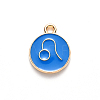 Alloy Enamel Pendants LS-ENAM-S124-01A-02G-2