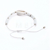Adjustable Nylon Thread Braided Bead Bracelets BJEW-JB05211-01-2