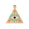 304 Stainless Steel Enamel Pendants STAS-I325-104E-G-1
