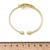 Brass Cuff Bangles BJEW-F526-07G-5