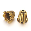 Tibetan Style Caps TIBEB-00864-AG-NR-2