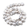 Natural Baroque Keshi Pearl Beads Strands PEAR-P064-10C-01A-3