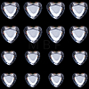 Gorgecraft 200Pcs 2 Style Acrylic Rhinestone Cabochons MACR-GF0001-03A-7