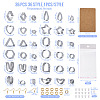 DIY Earring Making Finding Kits DIY-FW0001-22-11