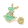 Christmas Theme Dinosaur Enamel Pins JEWB-M043-02B-3