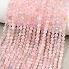 Natural Morganite Beads Strands G-O166-25-3mm-01-1