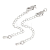 Brass Curb Chain Extender KK-L265-03P-1
