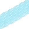 Imitation Jade Glass Beads Strands LS-GLAA-T028-15J-01-1