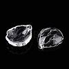 Transparent Glass Petal Beads GLAA-N001-13-3
