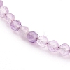 Natural Amethyst Beaded Necklaces NJEW-JN03315-01-2