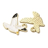Ocean Alloy Enamel Pendants ENAM-B041-01D-3