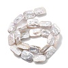 Natural Baroque Keshi Pearl Beads Strands PEAR-P064-01C-07A-3