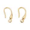 9 Pairs 3 Colors Brass Earring Hooks KK-ZZ0001-01-3
