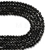 Natural Silver Obsidian Beads Strands G-C280-B08-6mm-5