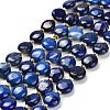 Natural Lapis Lazuli Beads Strands G-H005-B09-01-1