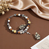 2Pcs Brass European Beads KK-HY0004-50-4