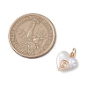 Natural Keshi Pearl Heart Charms PALLOY-JF04809-01-2