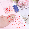 120Pcs 6 Colors Dyed Synthetic Coral Beads CORA-SC0001-28A-3