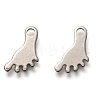 Non-Tarnish 201 Stainless Steel Charms STAS-C017-08P-1